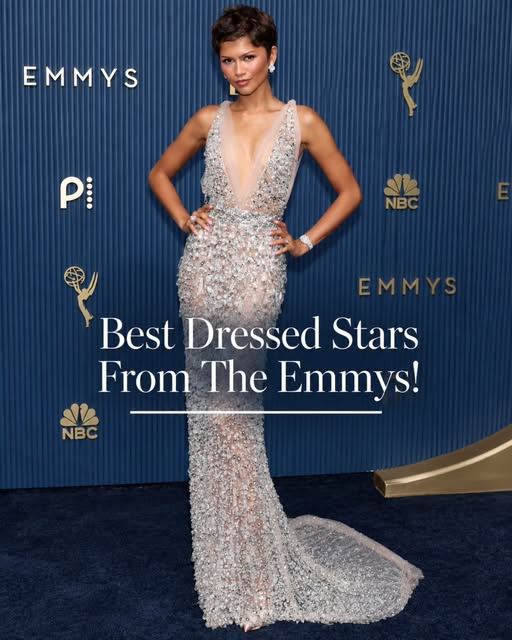 THE BEST DRESSED STARS FROM THE EMMYS.