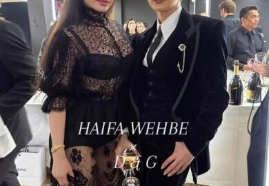 Haifa Wehbe brings her signature glamour to Milan, stepping into the Dolce & Gabbana world for a show that celebrates bold femininity, Italian elegance, and unapologetic style.