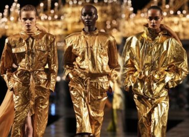 A Golden Era Unfolds as Anthony Vaccarello Celebrates a Decade at Saint Laurent.