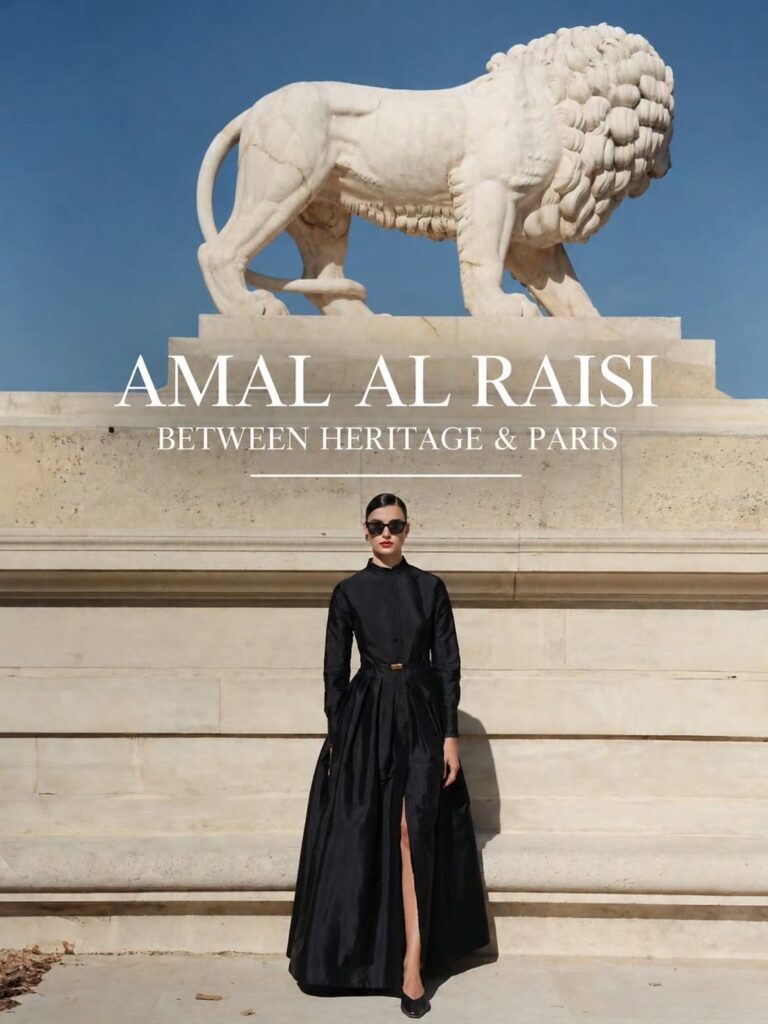 Amal Al Raisi in Paris — A Study in Modern Grace.
