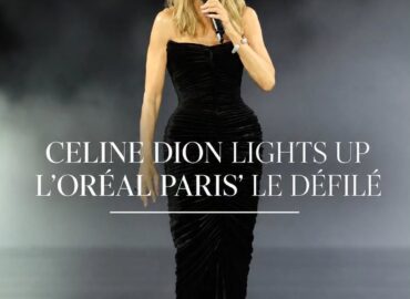 Céline Dion’s Unforgettable Eiffel Tower Moment | L’Oréal Paris.