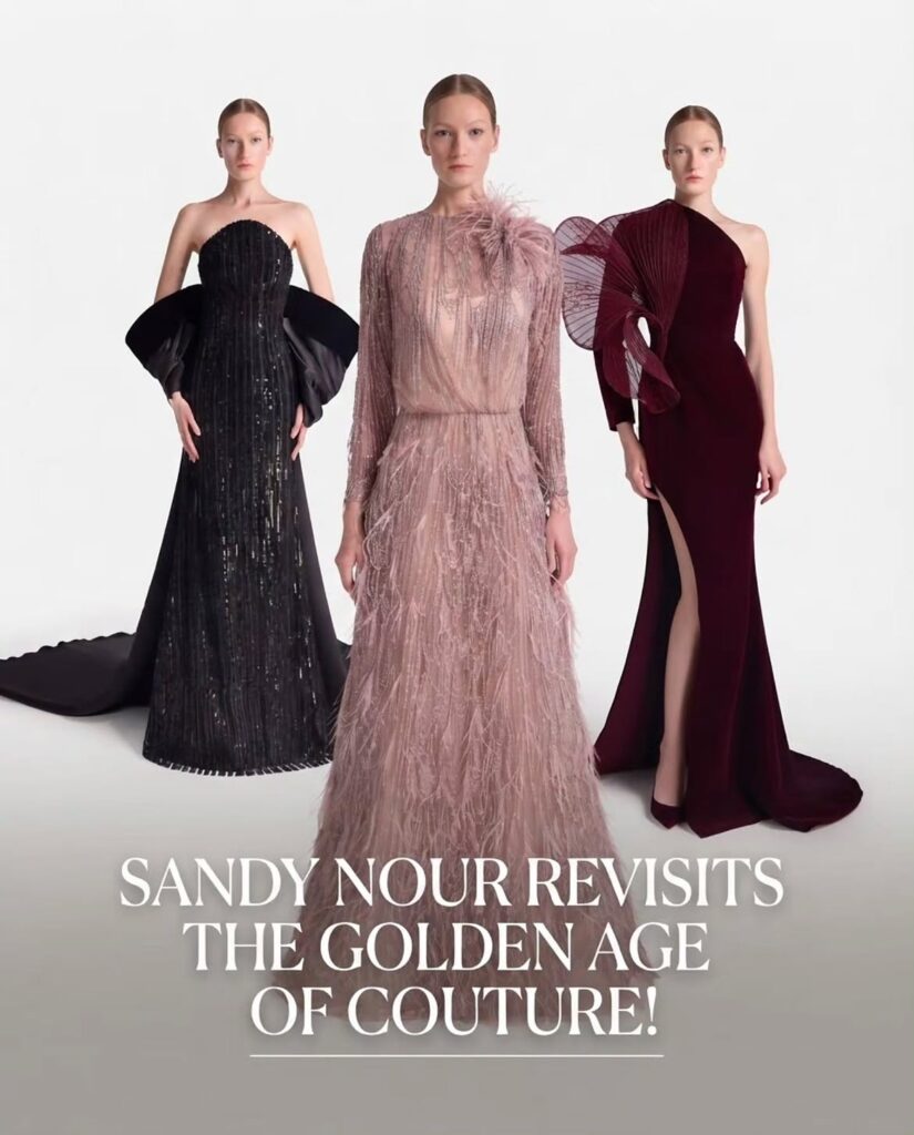 SANDY NOUR’S 'RENDEZ-VOUS' IS A LOVE LETTER TO 1950s ELEGANCE.