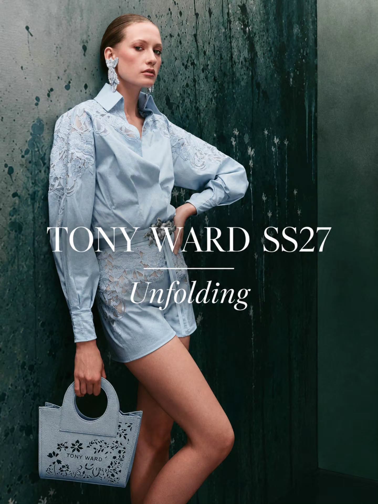 For Spring/Summer 2027, Tony Ward explores the quiet poetry of transformation with “Unfolding” — a collection inspired by nature’s instinctive rhythm of growth, where nothing is forced and every shape finds its own direction.