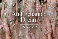 eliesaabworld latest collection unfolds like an enchanted dream—dramatic silhouettes, intricate embellishment and Saab’s unmistakable romantic glamour taking centre stage.